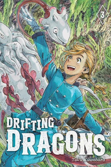 Drifting Dragons 3 — manga cover