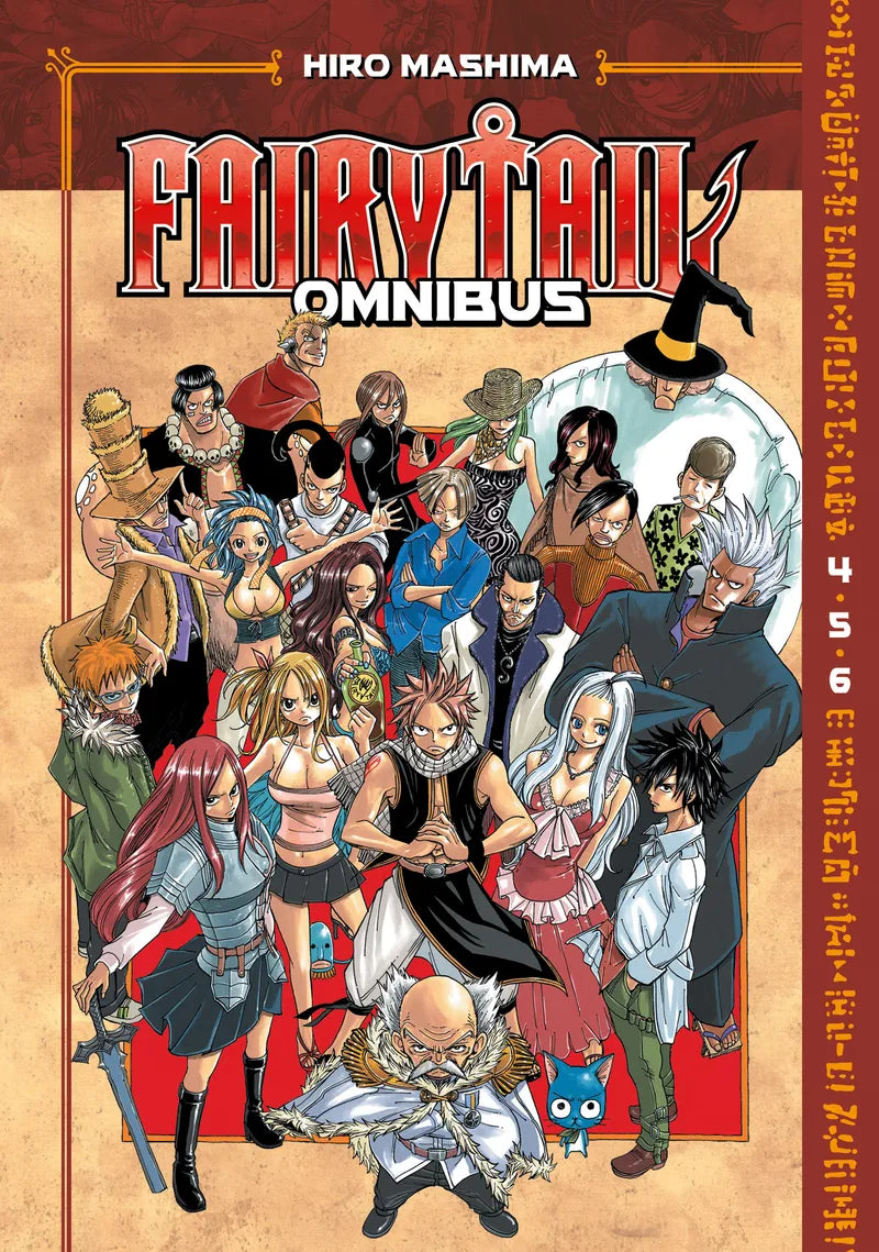 Fairy Tail Omnibus 2 (Vol. 4-6) — manga cover
