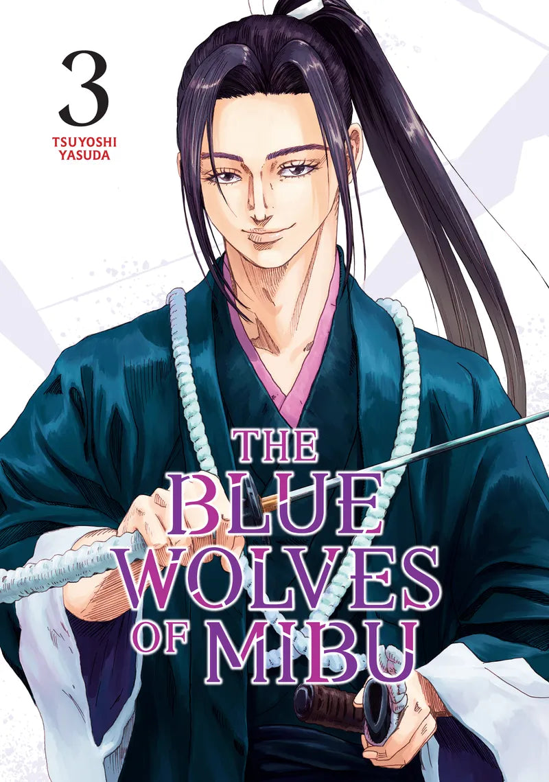 The Blue Wolves of Mibu 3 (Blue Miburo) — manga cover
