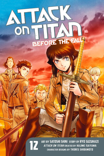 Attack on Titan: Before the Fall 12 — manga cover