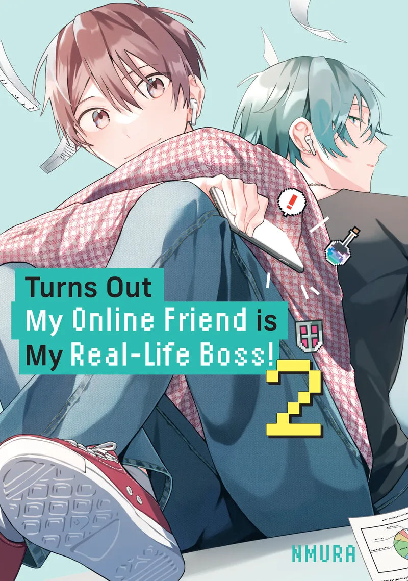 Turns Out My Online Friend is My Real-Life Boss! 2 — manga cover