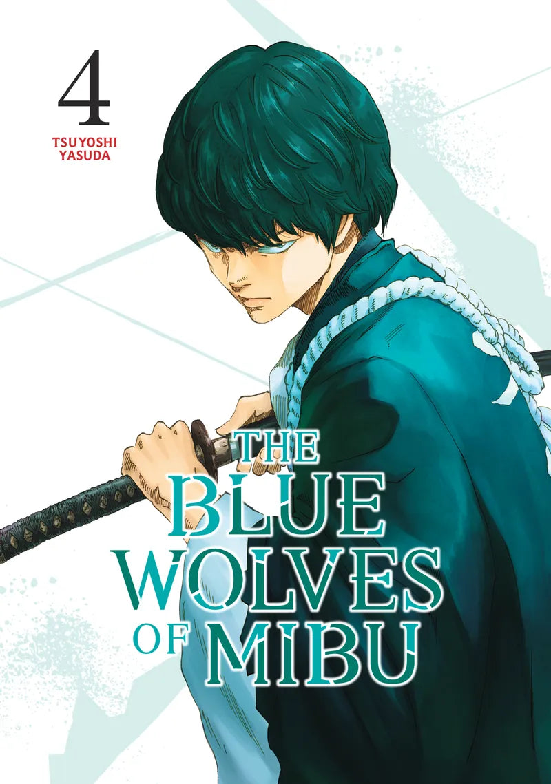 The Blue Wolves of Mibu 4 (Blue Miburo) — manga cover