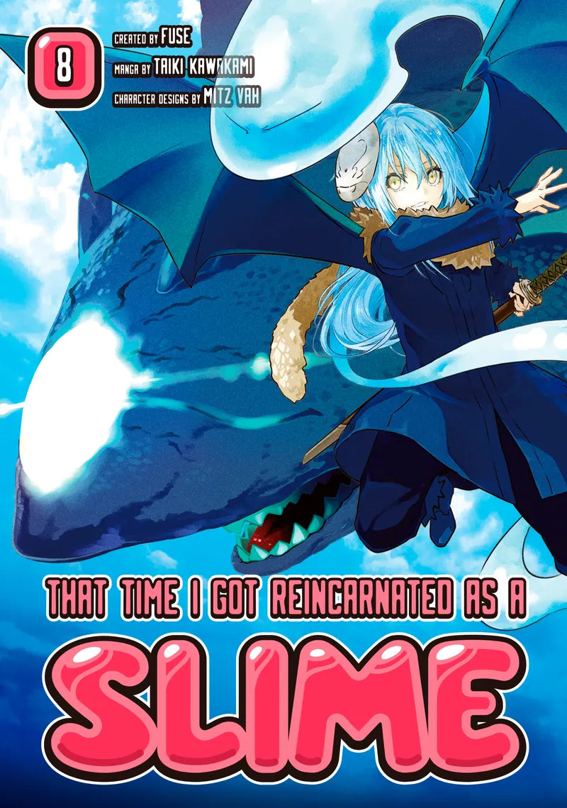 That Time I Got Reincarnated as a Slime 8 — manga cover