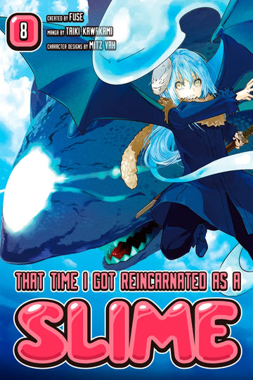 That Time I Got Reincarnated as a Slime 8 — manga cover