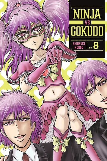 Ninja Vs. Gokudo 8 — manga cover