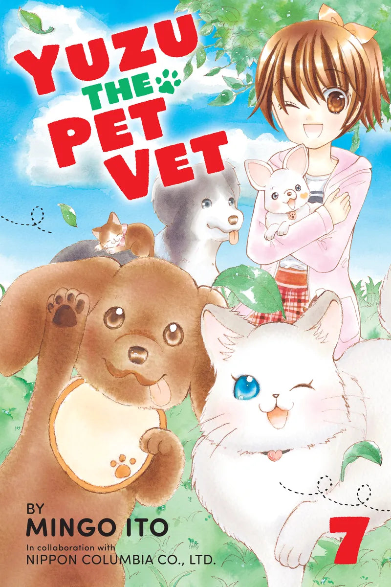 Yuzu the Pet Vet 7 — manga cover
