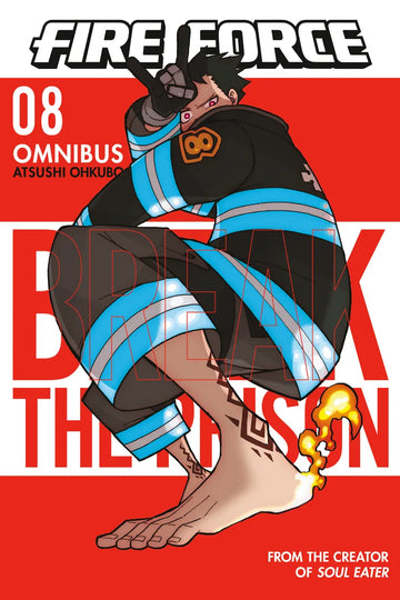 Fire Force Omnibus 8 (Vol. 22-24) — manga cover