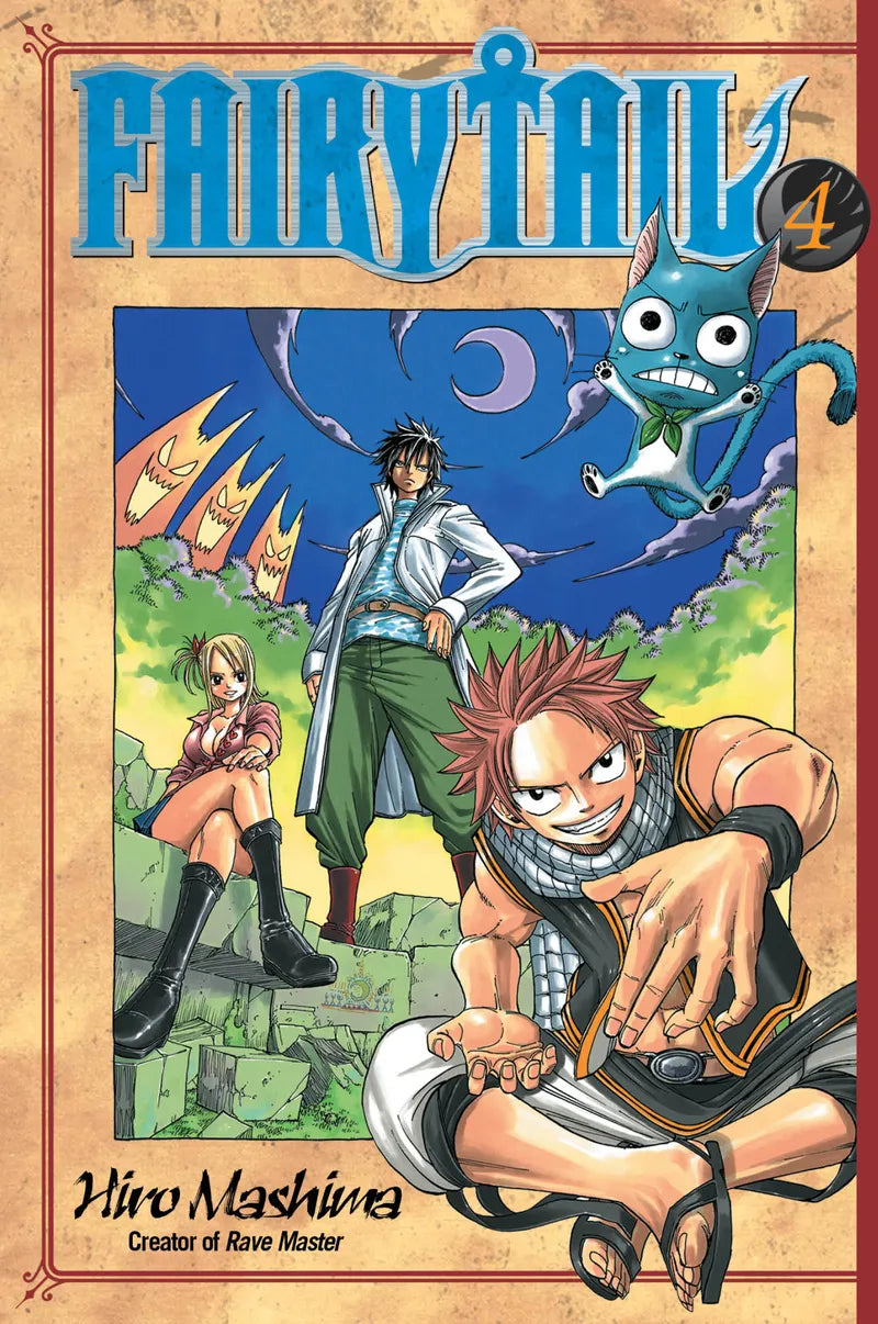 Fairy Tail 4 — manga cover