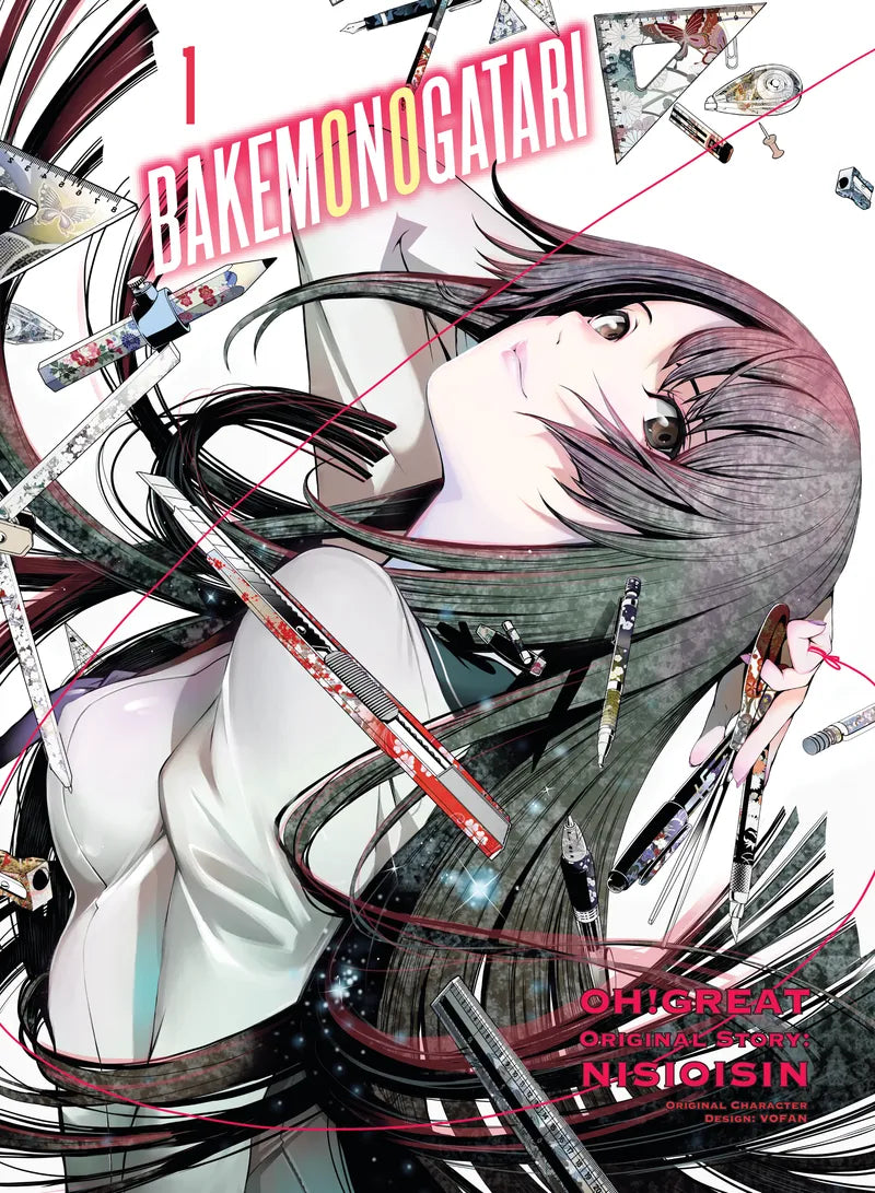 BAKEMONOGATARI (manga) 1 — manga cover