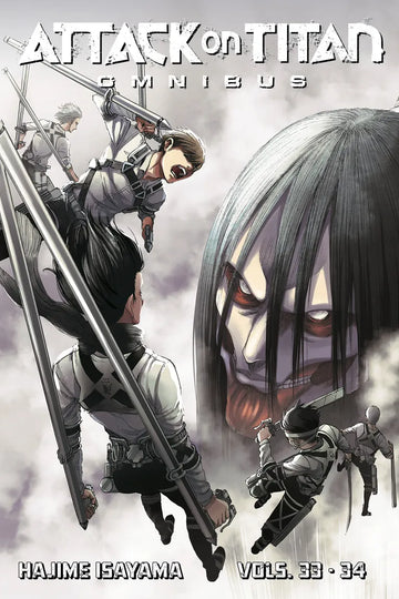 Attack on Titan Omnibus 12 (Vol. 33-34) — manga cover