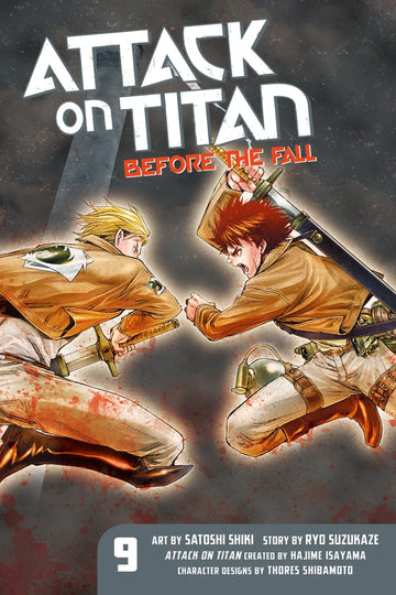 Attack on Titan: Before the Fall 9 — manga cover