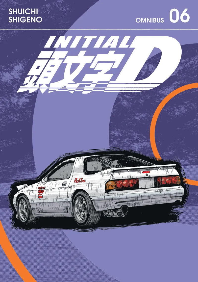 Initial D Omnibus 6 (Vol. 11-12) — manga cover