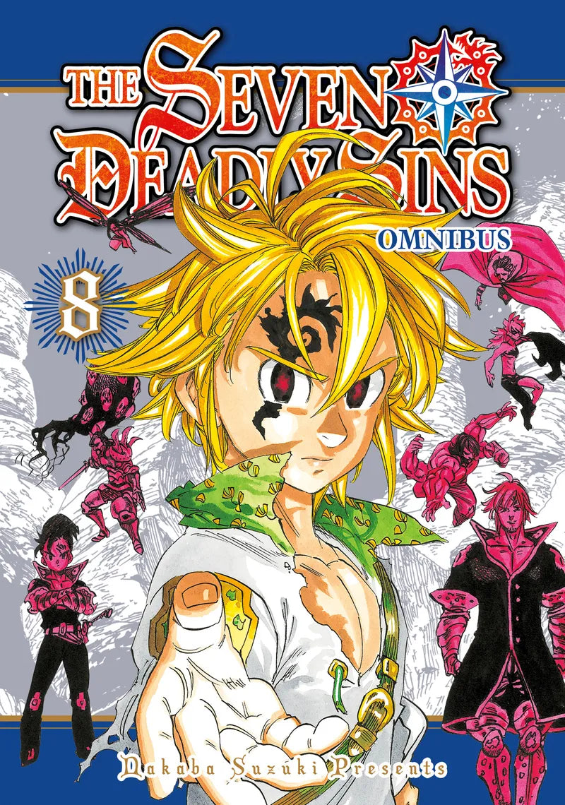 The Seven Deadly Sins Omnibus 8 (Vol. 22-24) — manga cover