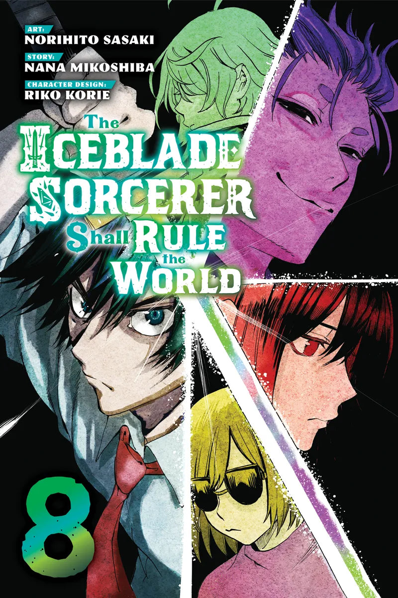 The Iceblade Sorcerer Shall Rule the World 8 — manga cover