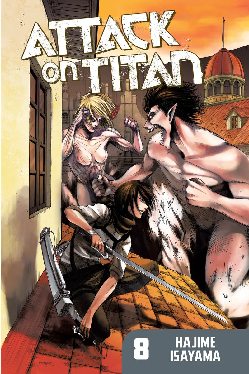 Attack on Titan 8 — manga cover