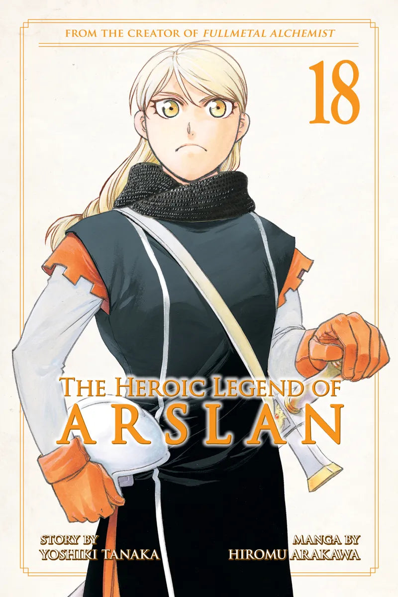 The Heroic Legend of Arslan 18 — manga cover