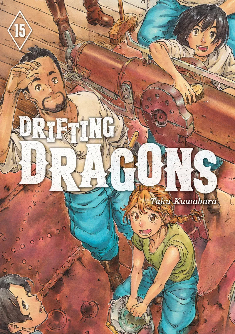 Drifting Dragons 15 — manga cover