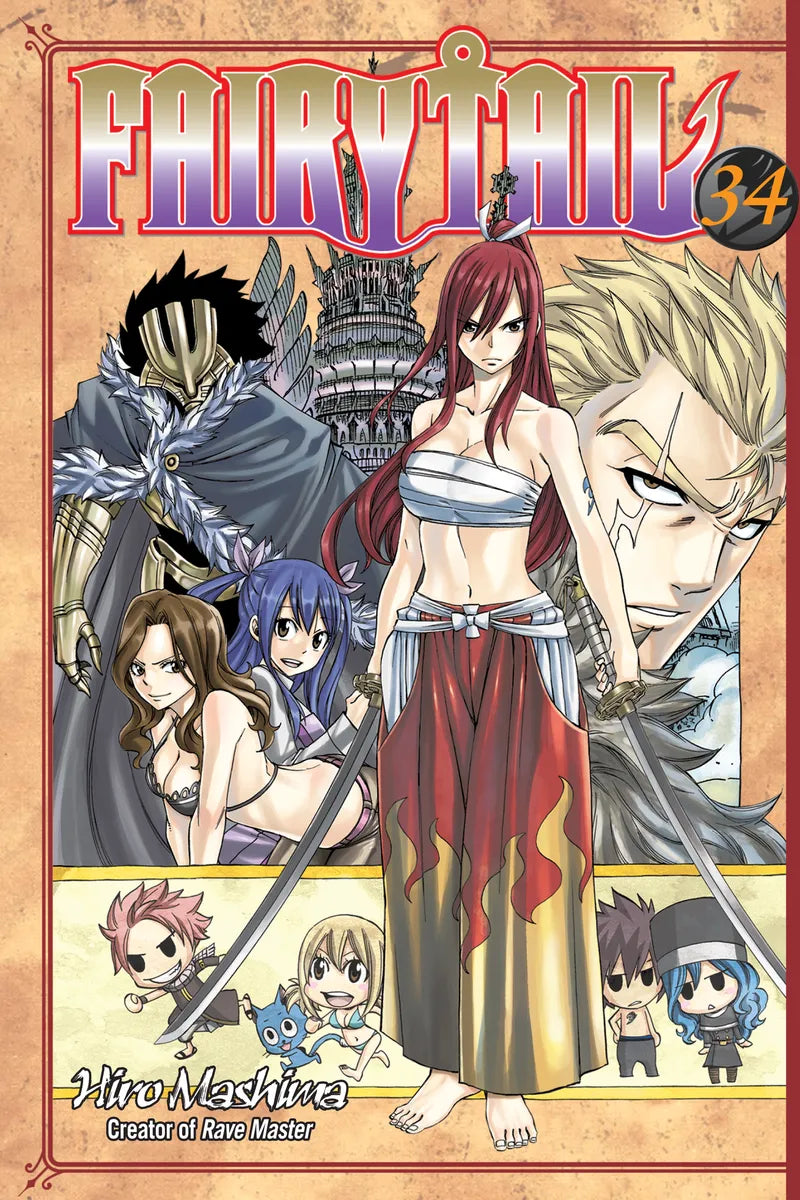 FAIRY TAIL 34 — manga cover