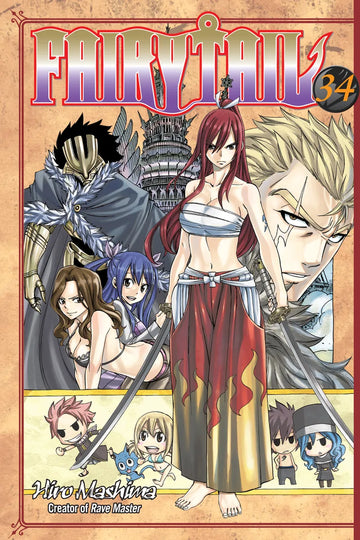 FAIRY TAIL 34 — manga cover