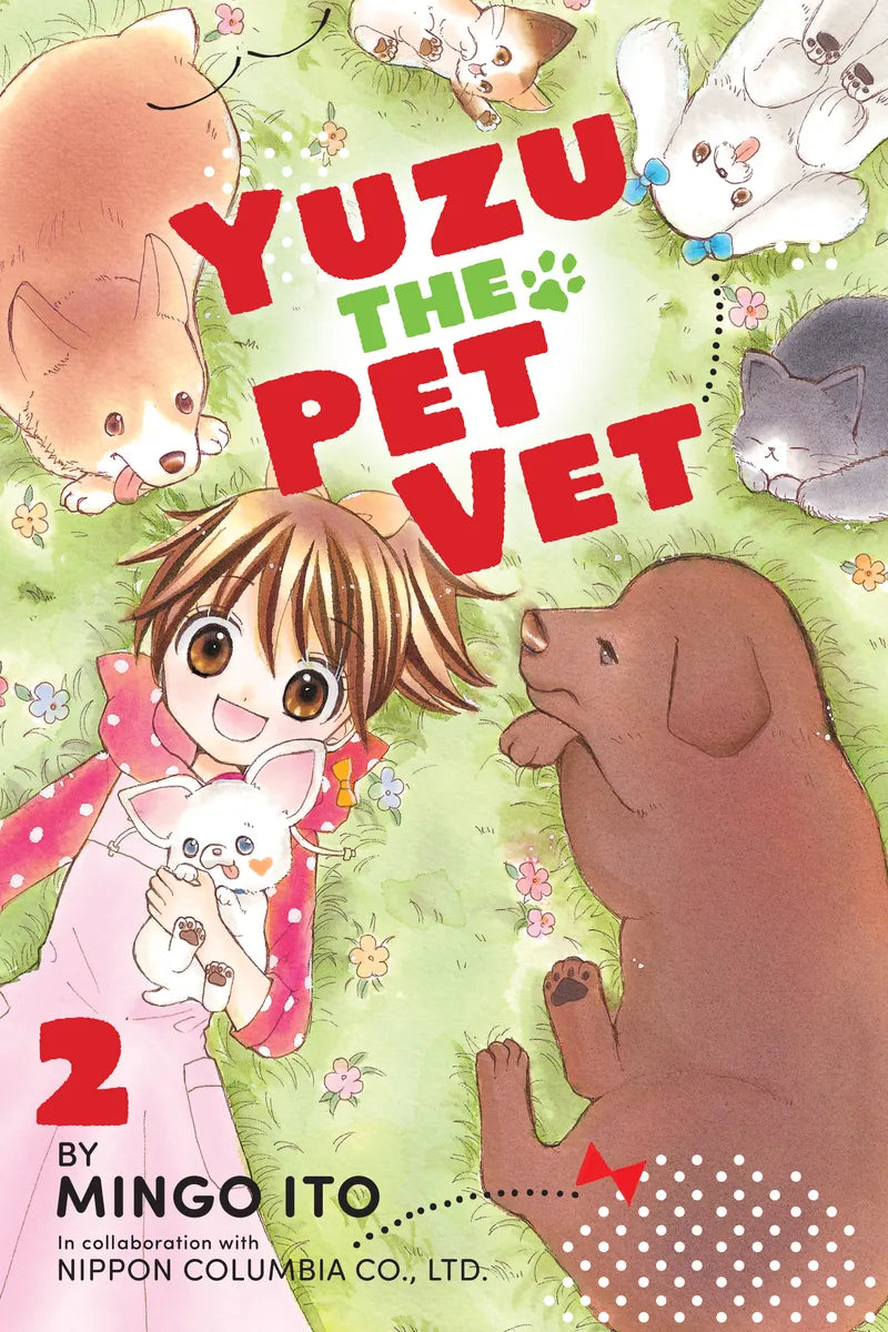 Yuzu the Pet Vet 2 — manga cover