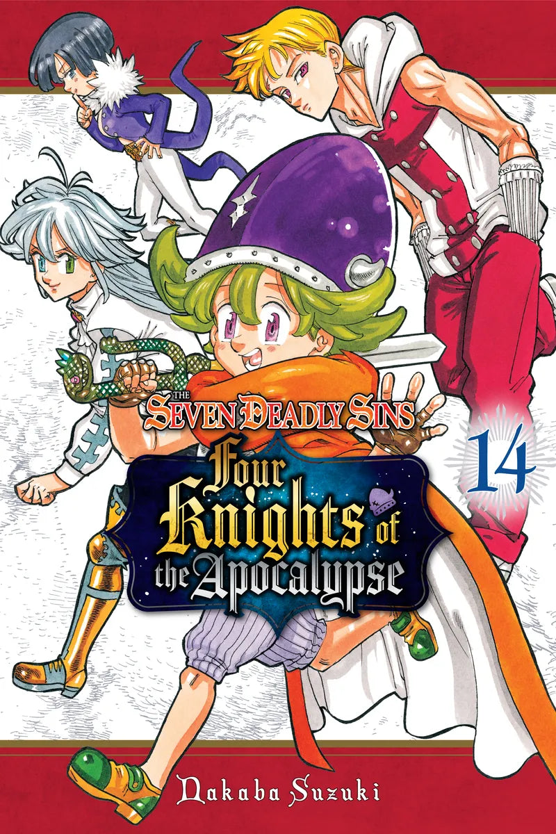 The Seven Deadly Sins: Four Knights of the Apocalypse 14 — manga cover