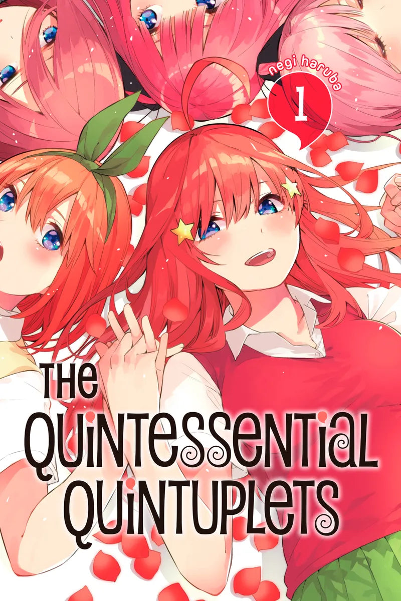 The Quintessential Quintuplets 1 — manga cover