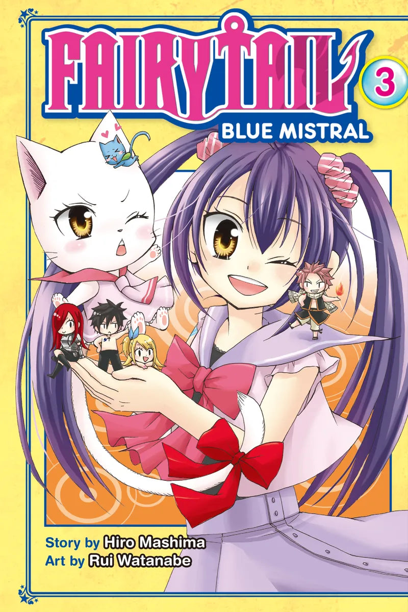 FAIRY TAIL Blue Mistral 3 — manga cover