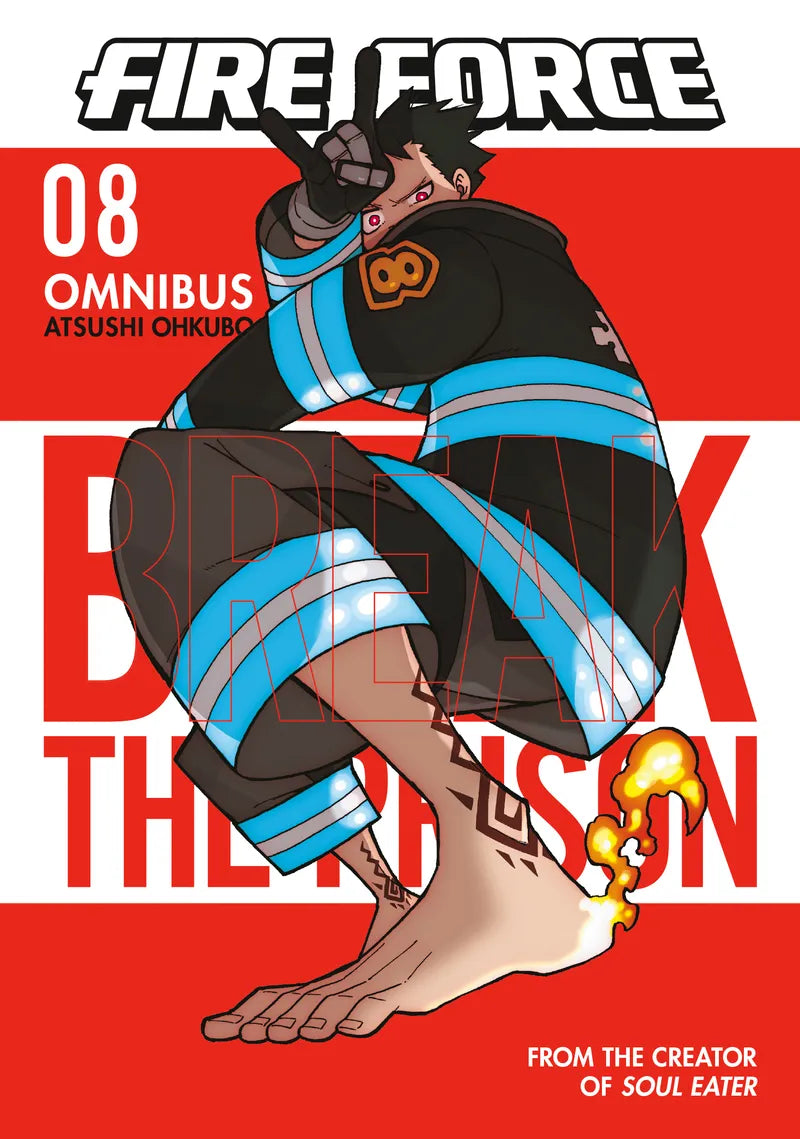Fire Force Omnibus 8 (Vol. 22-24) — manga cover