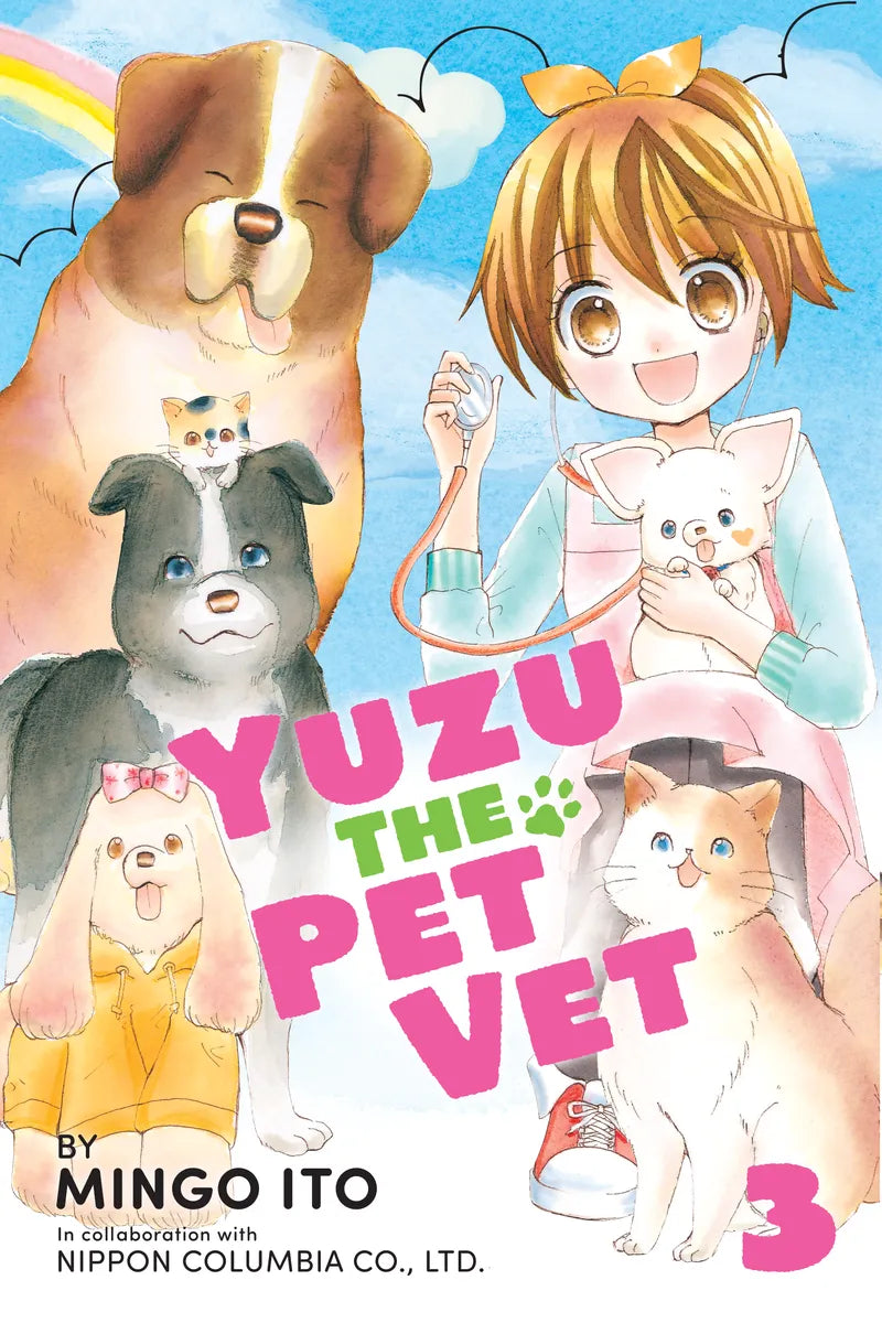 Yuzu The Pet Vet 3 — manga cover