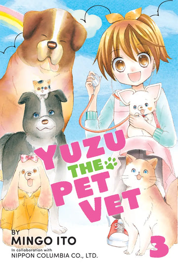 Yuzu The Pet Vet 3 — manga cover