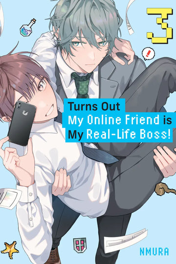 Turns Out My Online Friend is My Real-Life Boss! 3 — manga cover