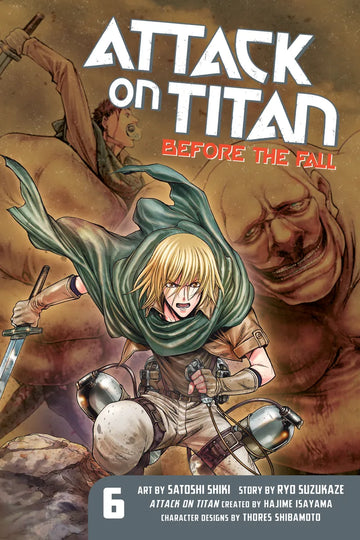 Attack on Titan: Before the Fall 6 — manga cover