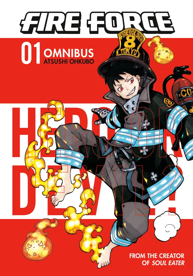 Fire Force Omnibus 1 (Vol. 1-3) — manga cover