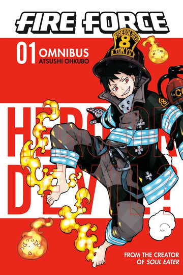 Fire Force Omnibus 1 (Vol. 1-3) — manga cover