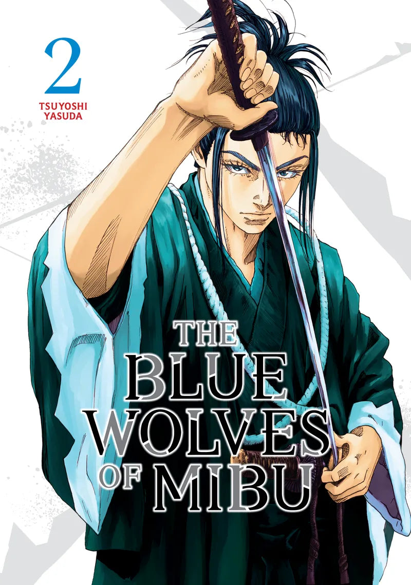 The Blue Wolves of Mibu 2 (Blue Miburo) — manga cover