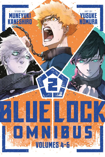 Blue Lock Omnibus 2 (Vol. 4-6) — manga cover