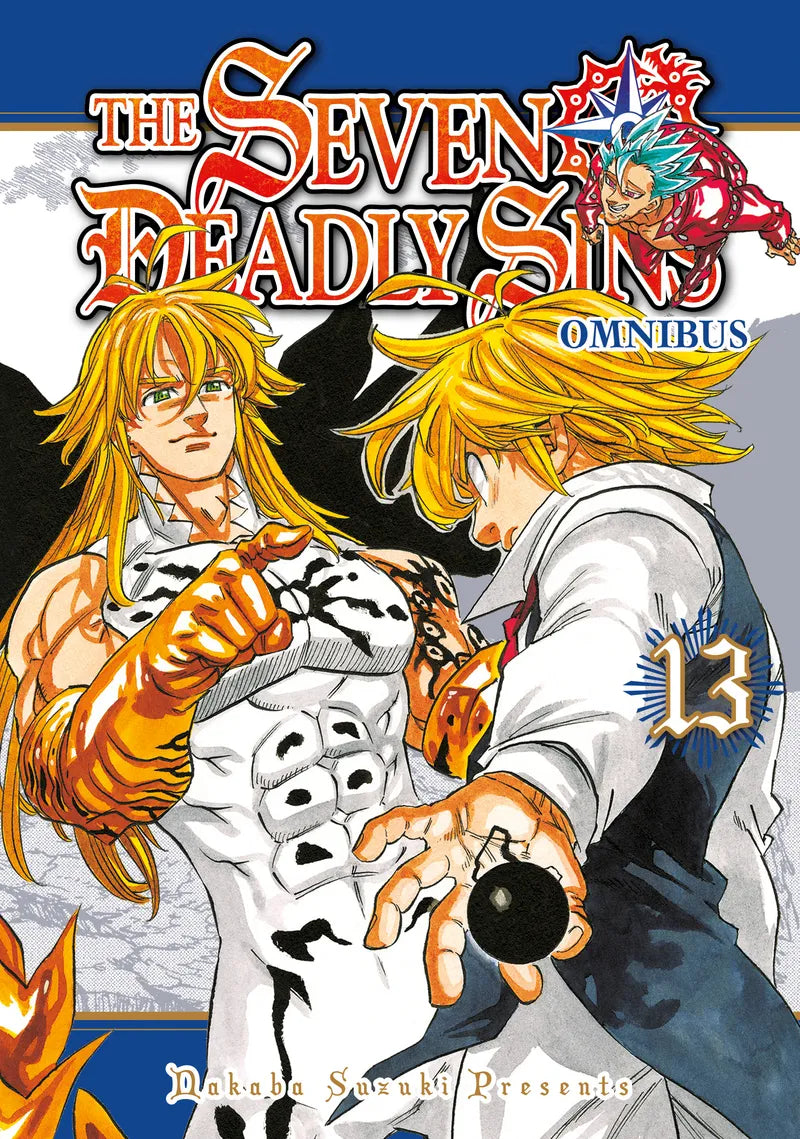 The Seven Deadly Sins Omnibus 13 (Vol. 37-39) — manga cover