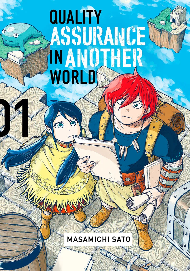 Quality Assurance in Another World 1 — manga cover