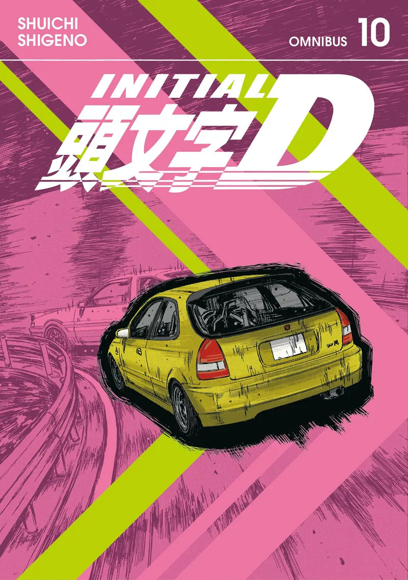 Initial D Omnibus 10 (Vol. 19-20) — manga cover