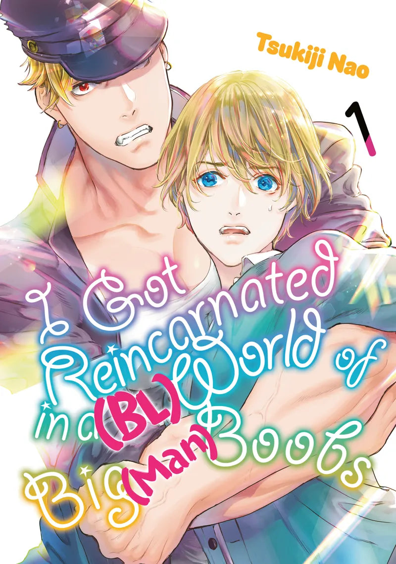 I Got Reincarnated in a (BL) World of Big (Man) Boobs 1 — manga cover
