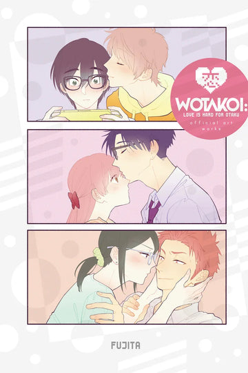 Wotakoi: Love Is Hard for Otaku Official Art Works (English) — manga cover