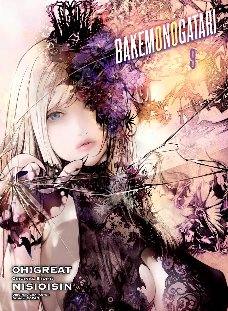 BAKEMONOGATARI (manga), volume 9 — manga cover
