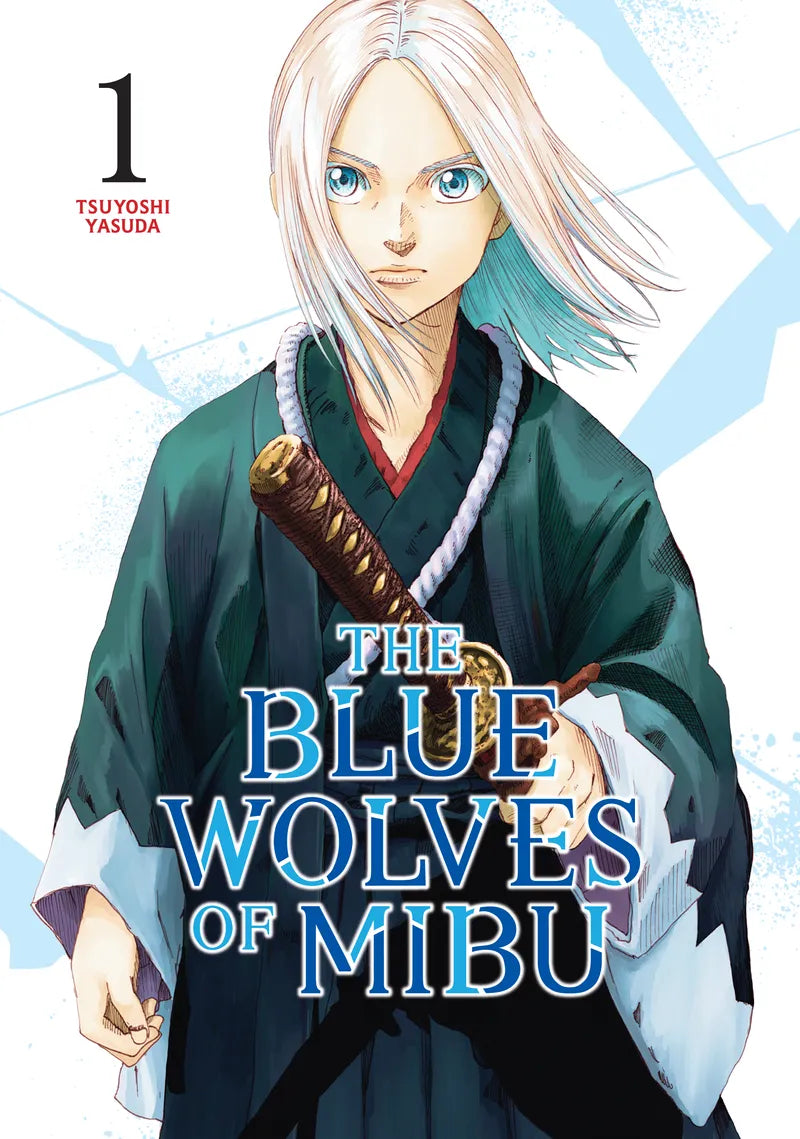 The Blue Wolves of Mibu 1 (Blue Miburo) — manga cover