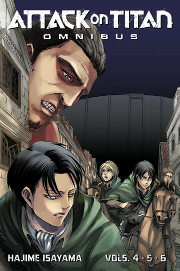 Attack on Titan Omnibus 2 (Vol. 4-6) — manga cover