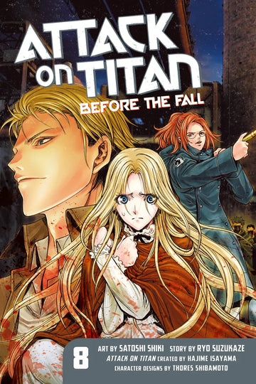 Attack on Titan: Before the Fall 8 — manga cover