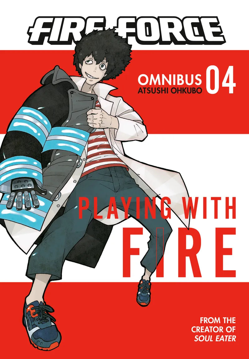 Fire Force Omnibus 4 (Vol. 10-12) — manga cover