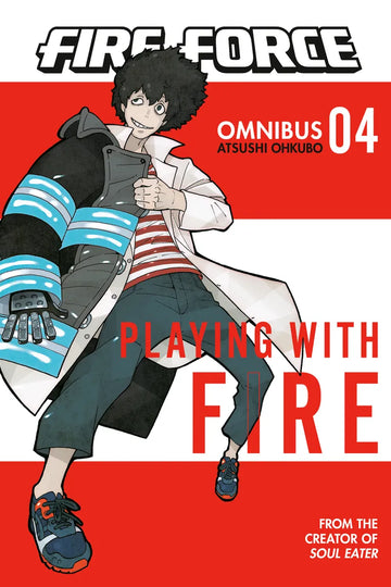 Fire Force Omnibus 4 (Vol. 10-12) — manga cover