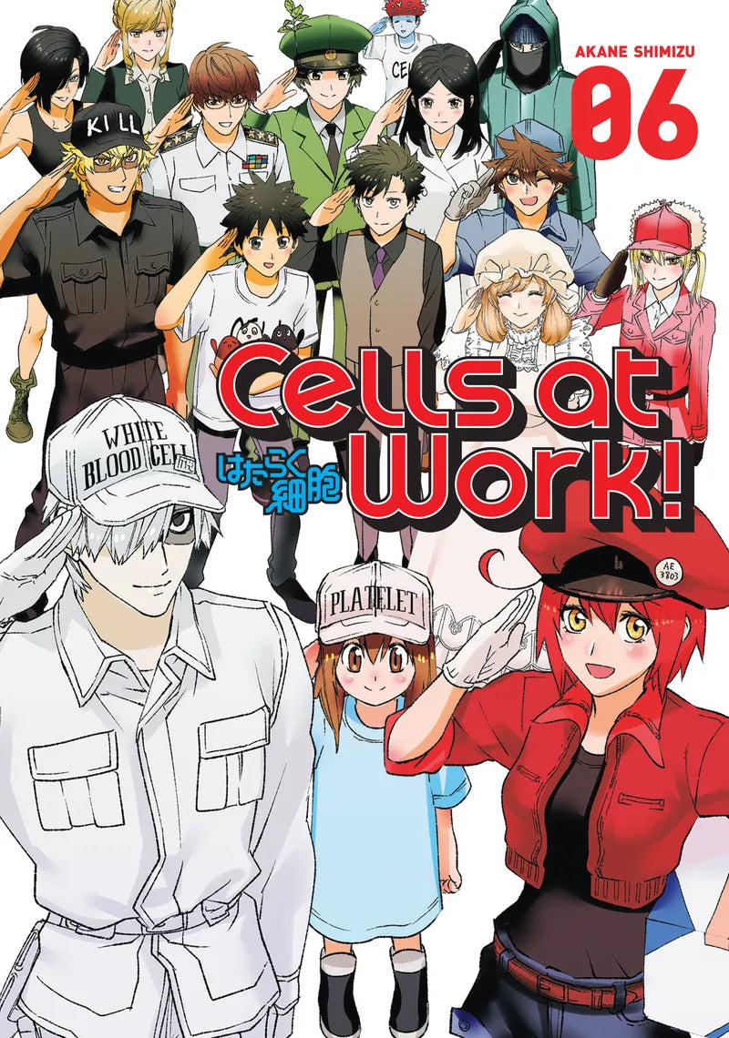 Cells At Work! 6 — manga cover