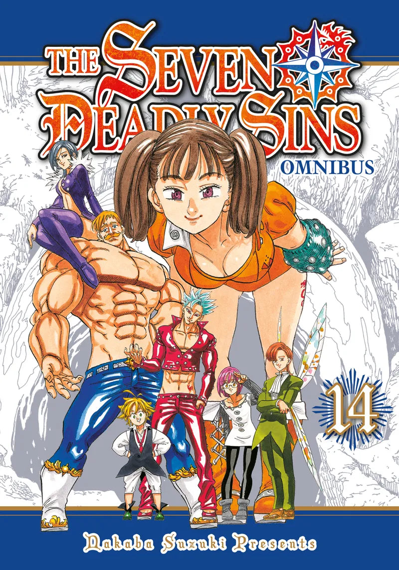 The Seven Deadly Sins Omnibus 14 (Vol. 40-41) — manga cover
