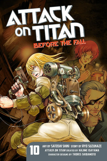 Attack on Titan: Before the Fall 10 — manga cover